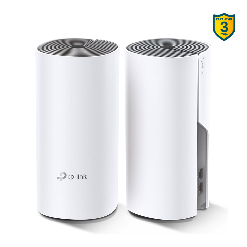 Mesh Wi-Fi система TP-LINK Deco E4 (2 шт.) (рассрочка 12 мес.)